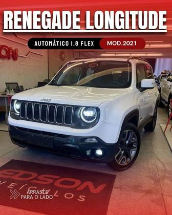 JEEP RENEGADE 1.8 16V FLEX LONGITUDE 4P AUTOMÁTICO JEEP RENEGADE 1.8 16V FLEX LONGITUDE 4P AUTOMÁTICO